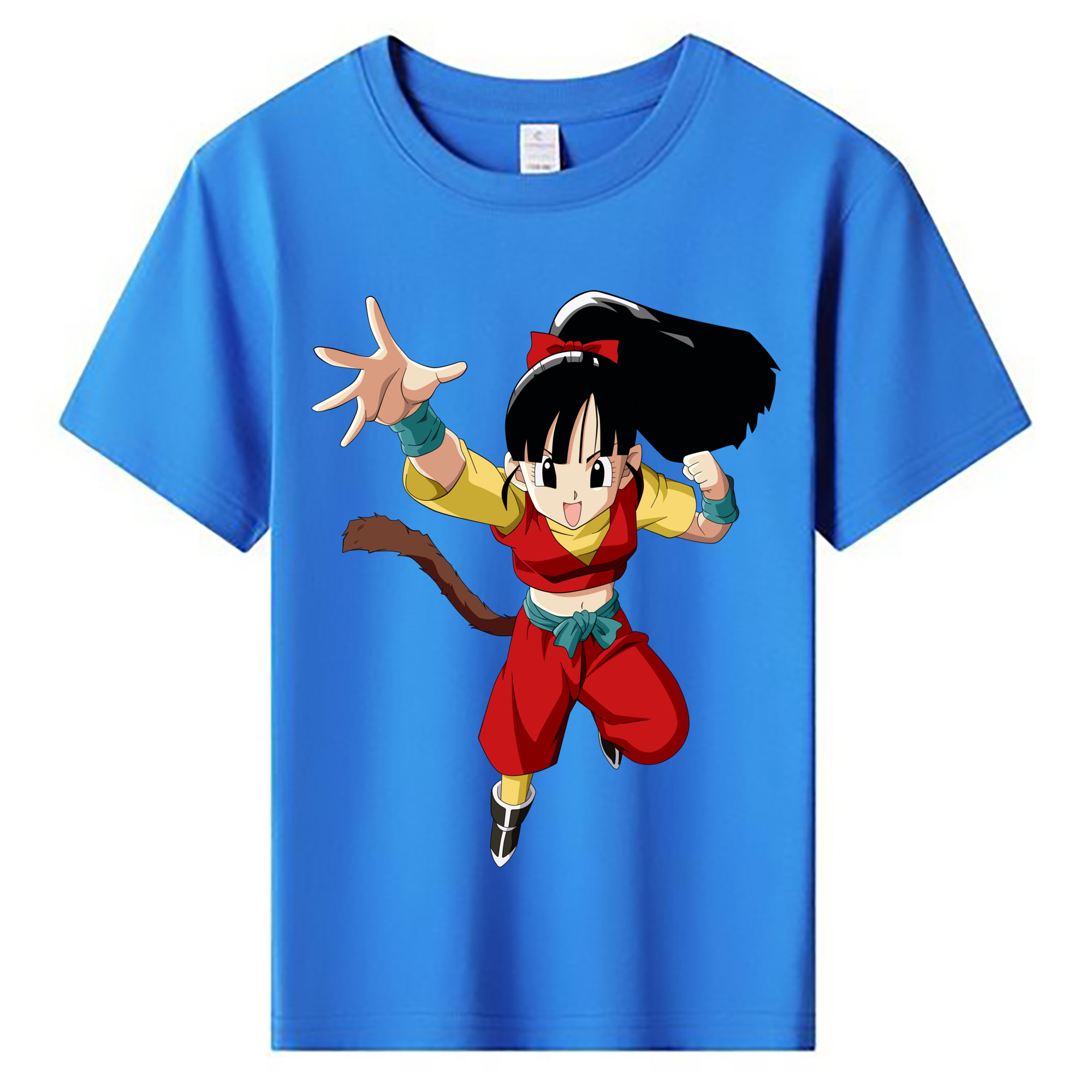 （画像用） ドラゴンボール パン DRAGON BALL Pan 綿100％キッズTシャツ（フロントプリント）